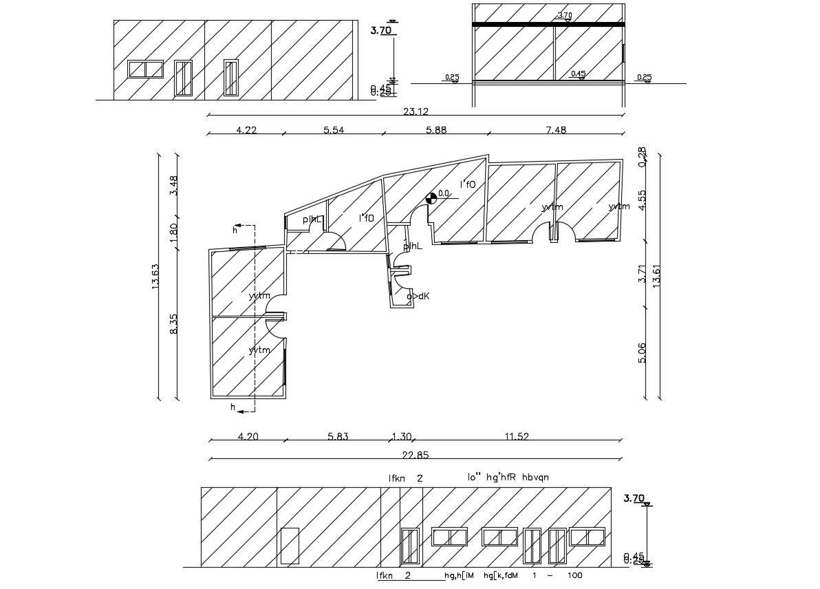 Child School Project Free DWG File