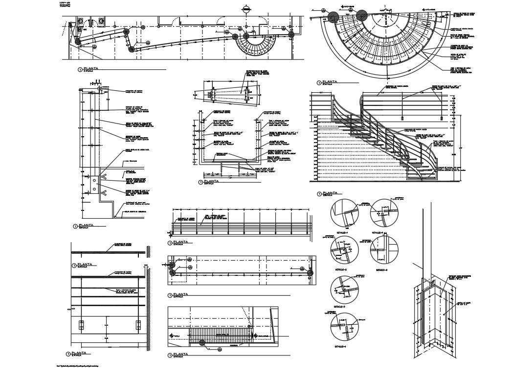 Circular stairway Design