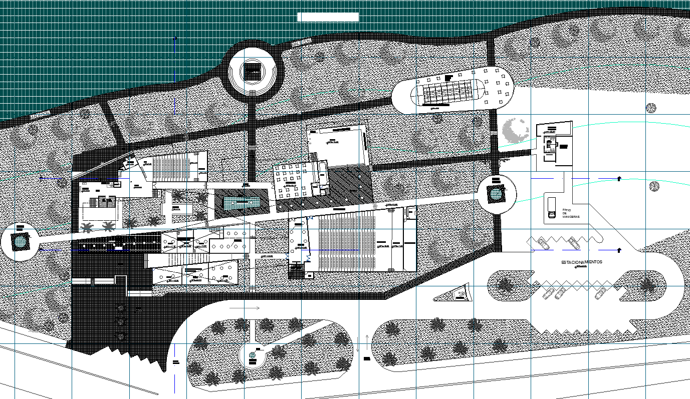 City Auditorium Project detail dwg file
