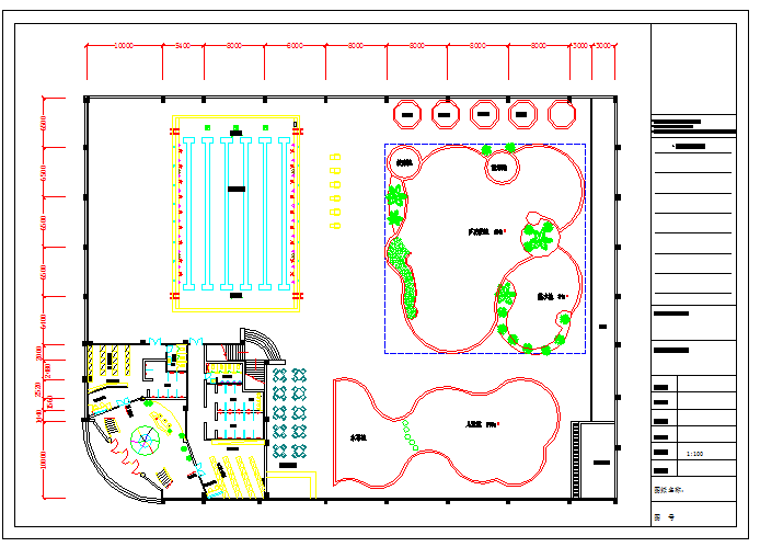 Club House Lay-out detail