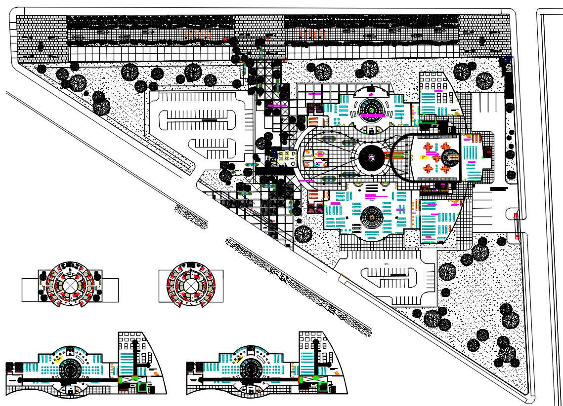 Club House plan project 