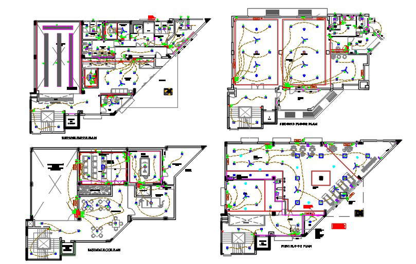 Club house drawings