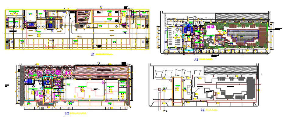 Club house floor plans