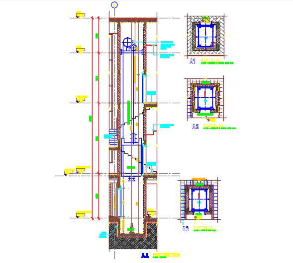 Club house lift detail
