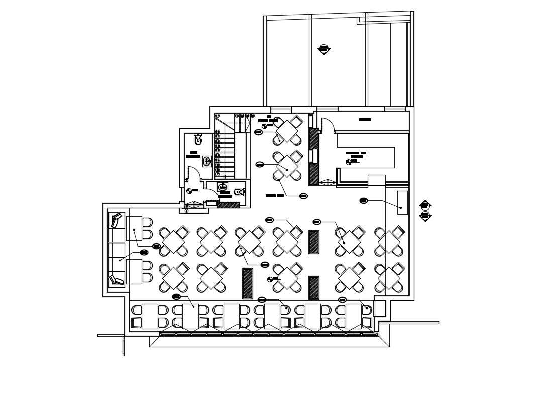Coffee Shop Interior Design Plan