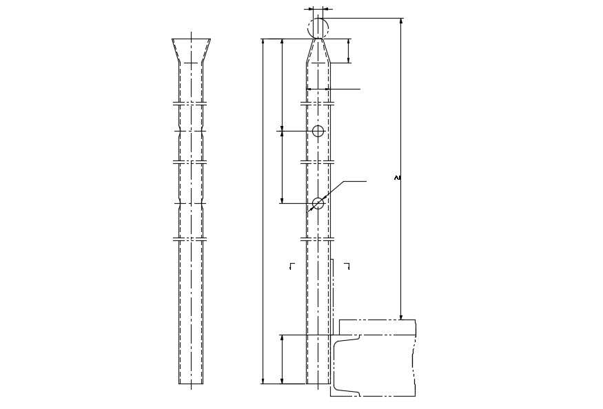 Column Design CAD Drawing Free Download 