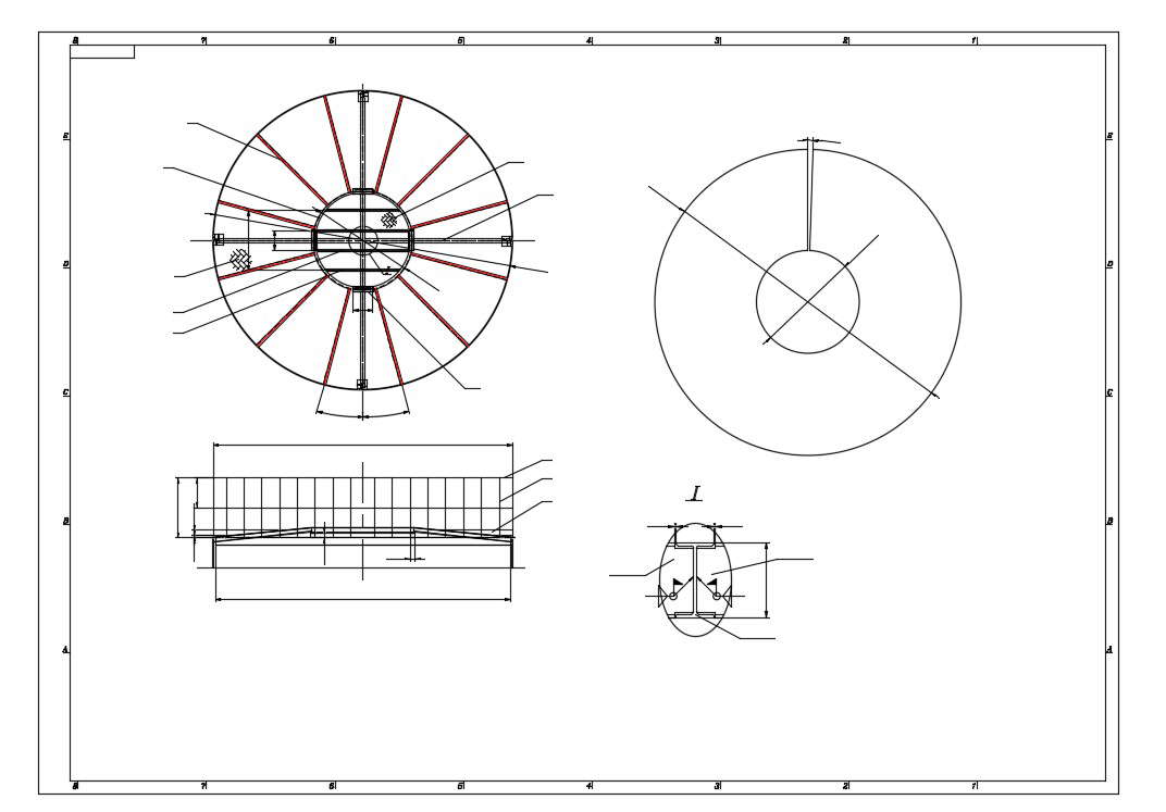 Column Reinforcement Design AutoCAD Drawing Download 