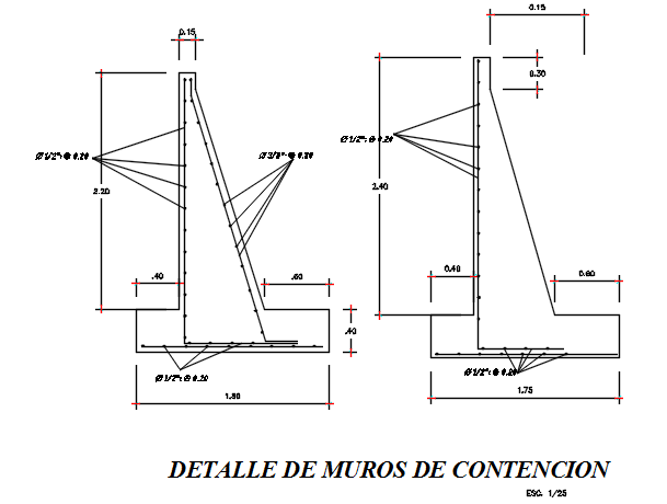 Column detail dwg file