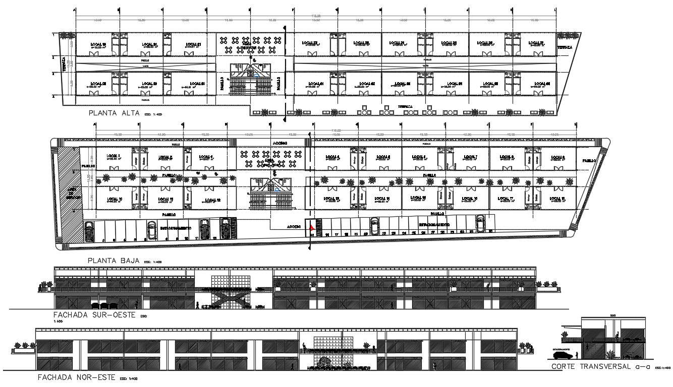 Commercial Building Architectural Plans