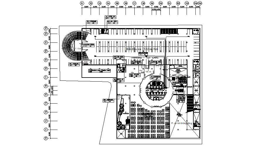 Commercial Building CAD Drawing 