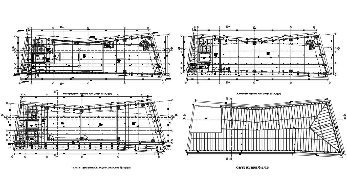 Commercial Building CAD Plan Download