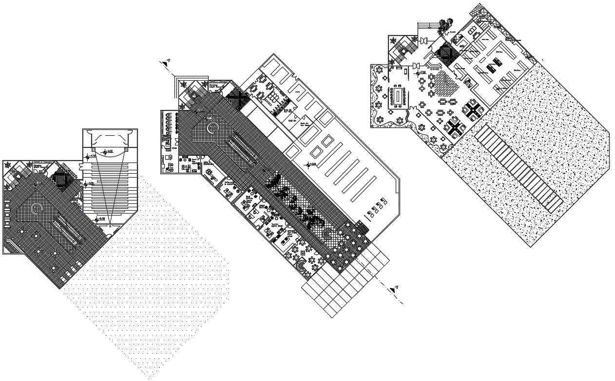 Commercial Building DWG File