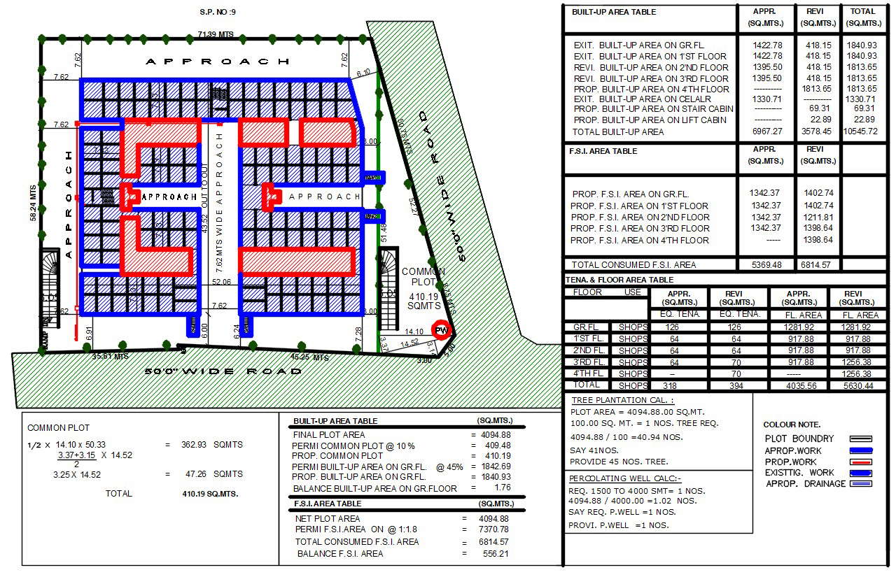 Commercial Building Plan 