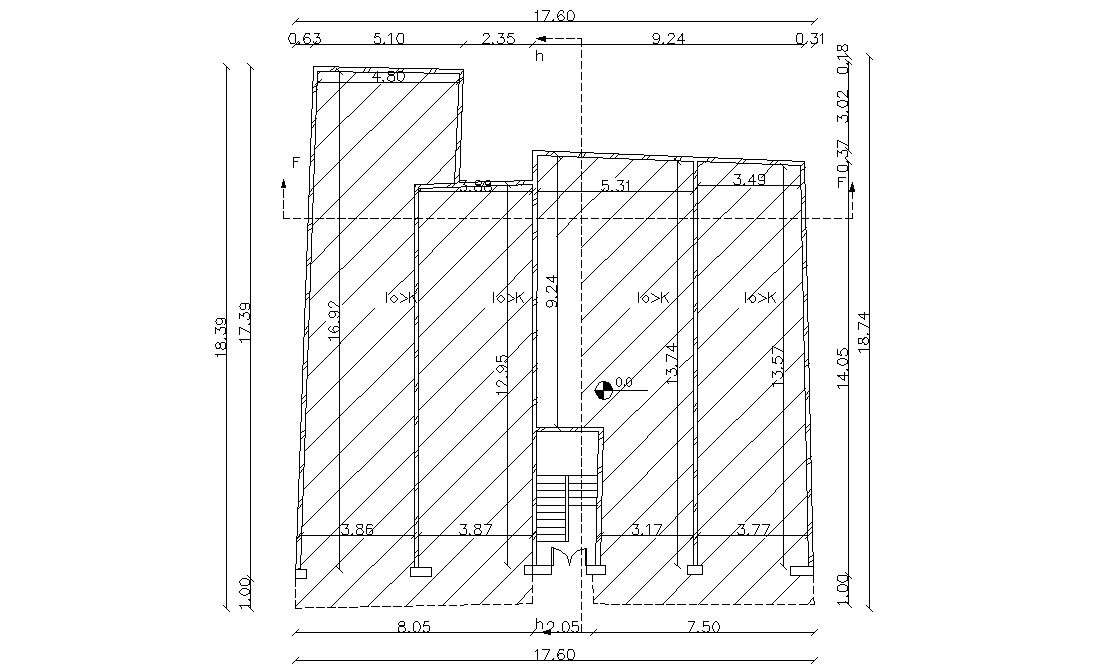 Commercial Building plan and working drawing CAD file