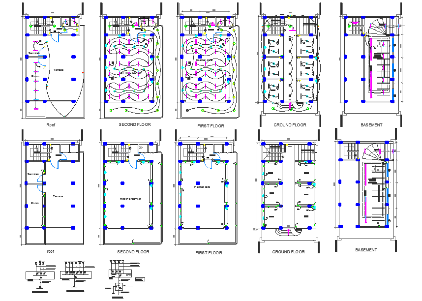 Commercial Complex Floor Design