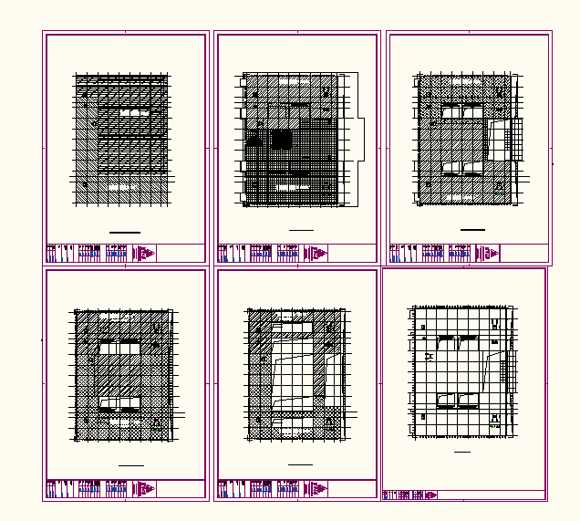Commercial Complex Lay-out detail