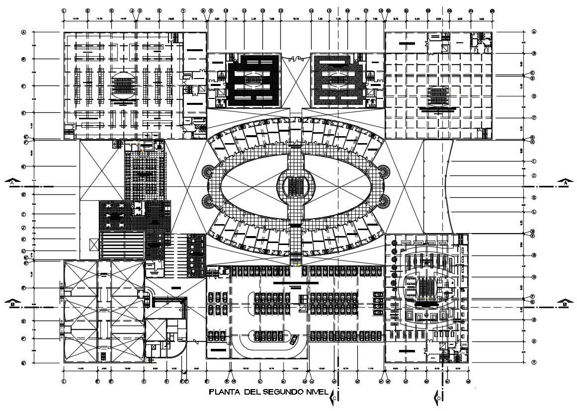 Commercial Hub Design CAD file