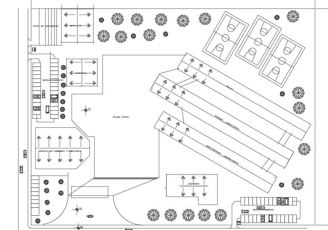 Commercial Plan and elevation detail dwg file
