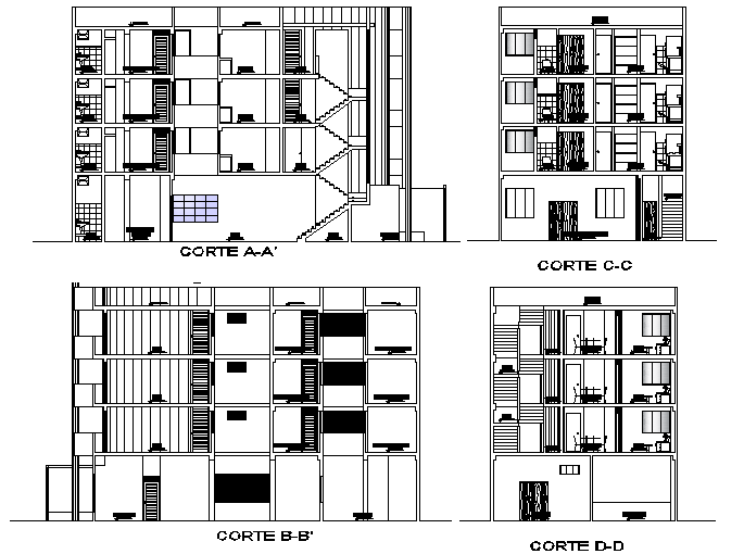 Commercial building elevation