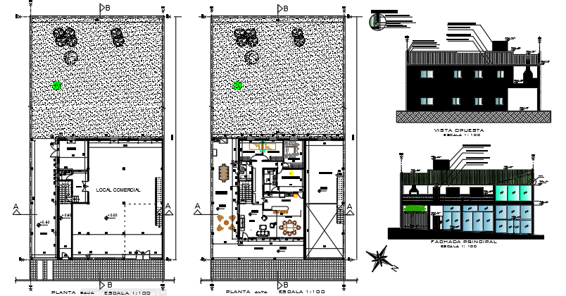 Commercial detached house details 