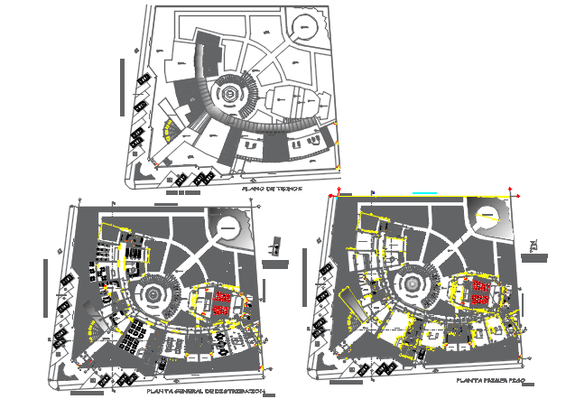Commercial plan detail dwg file