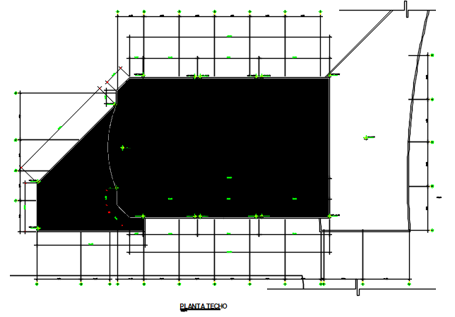 Commercial plan detail dwg file