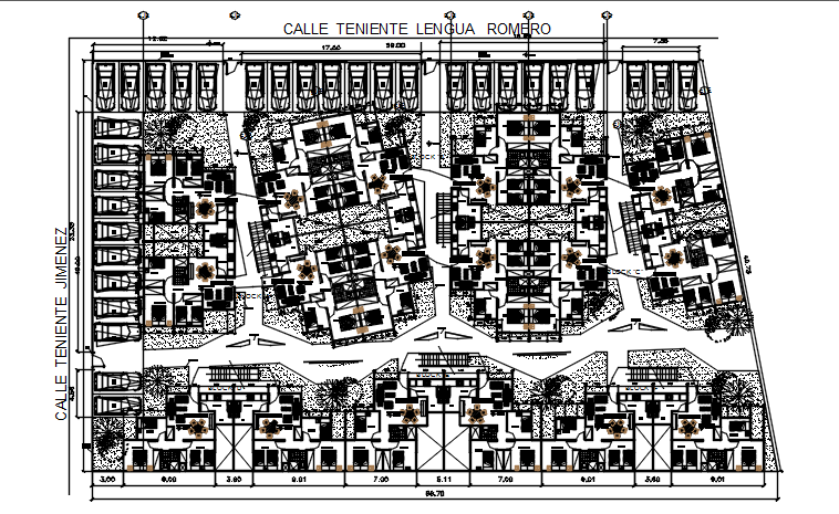 Commercial plan detail dwg file
