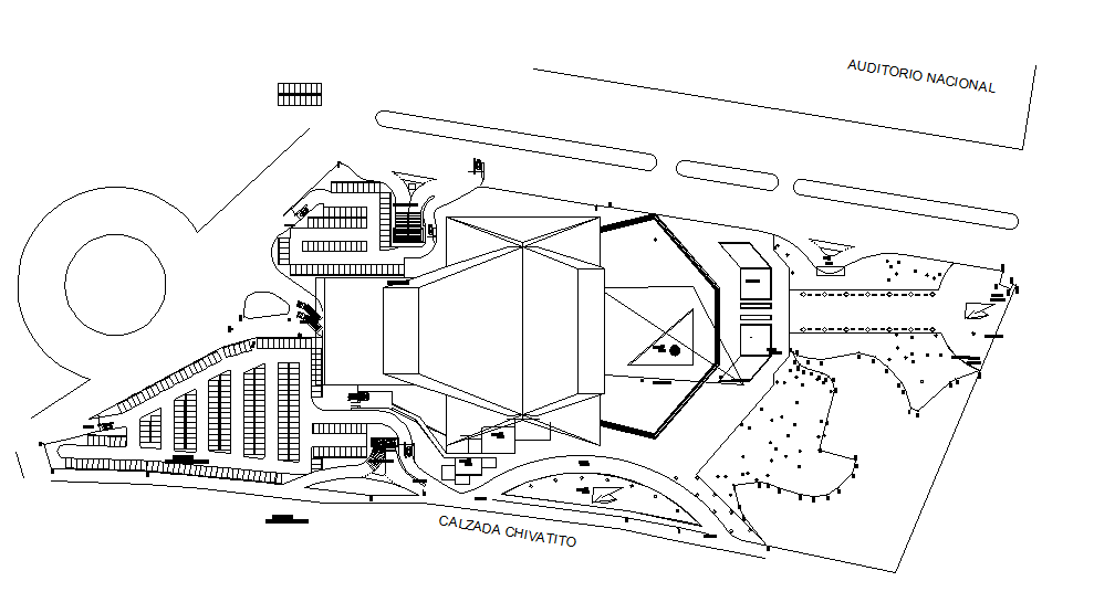 Commercial plan detail dwg file