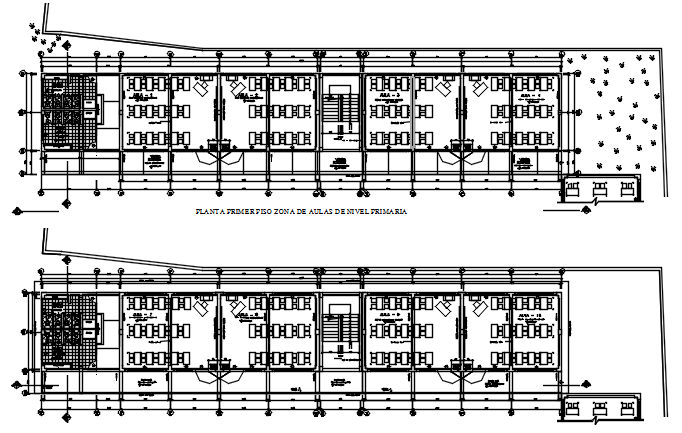 Commercial plan detail dwg file