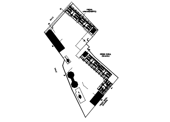 Commercial plan detail dwg file