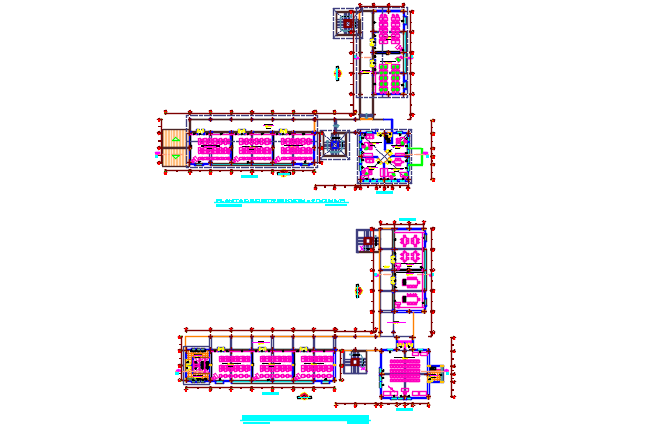 Commercial plan detail dwg file