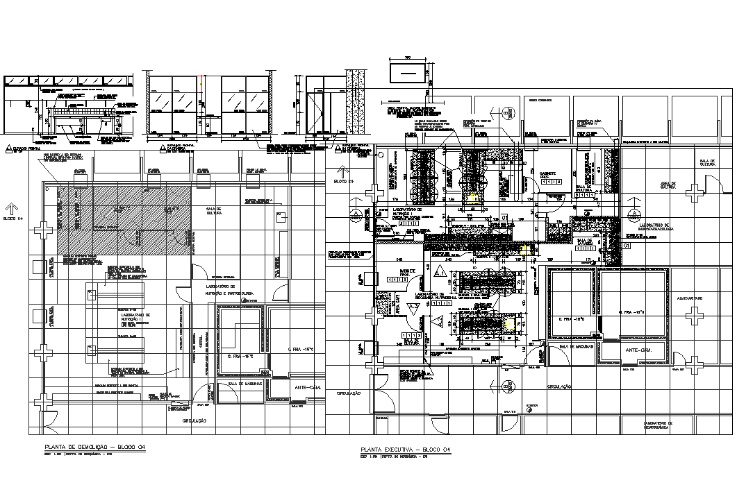 Commercial plan detail dwg file