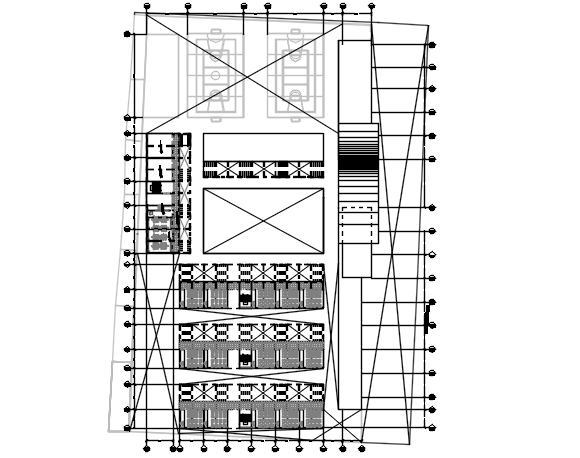 Commercial plan detail dwg file