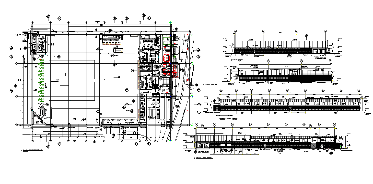 Commercial store dwg file