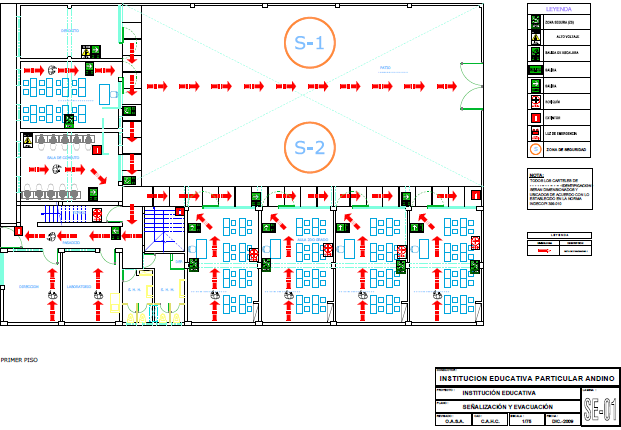 Commercial working plan detail dwg file