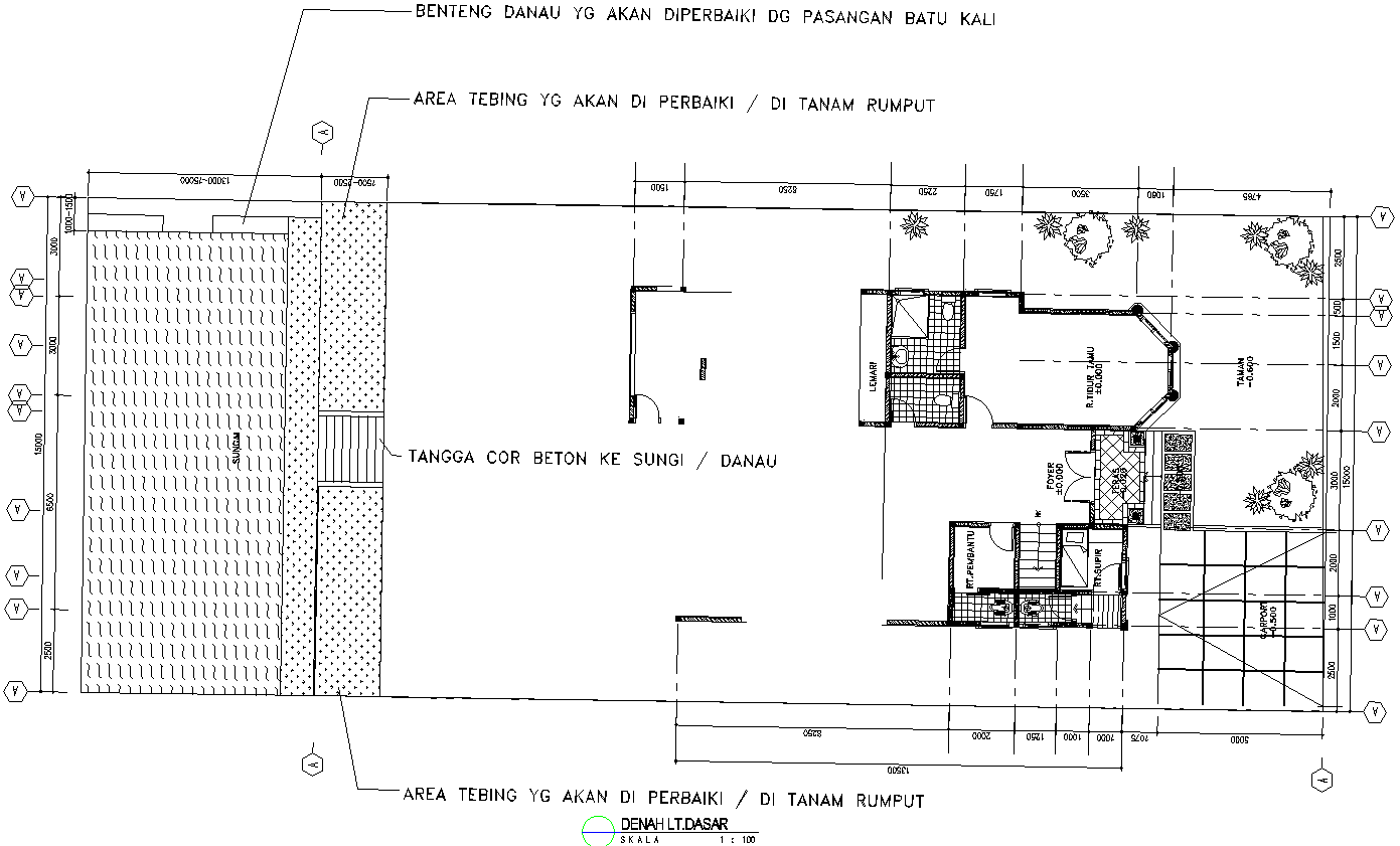 Comprehensive Lakefront Development Plan Design AutoCAD DWG