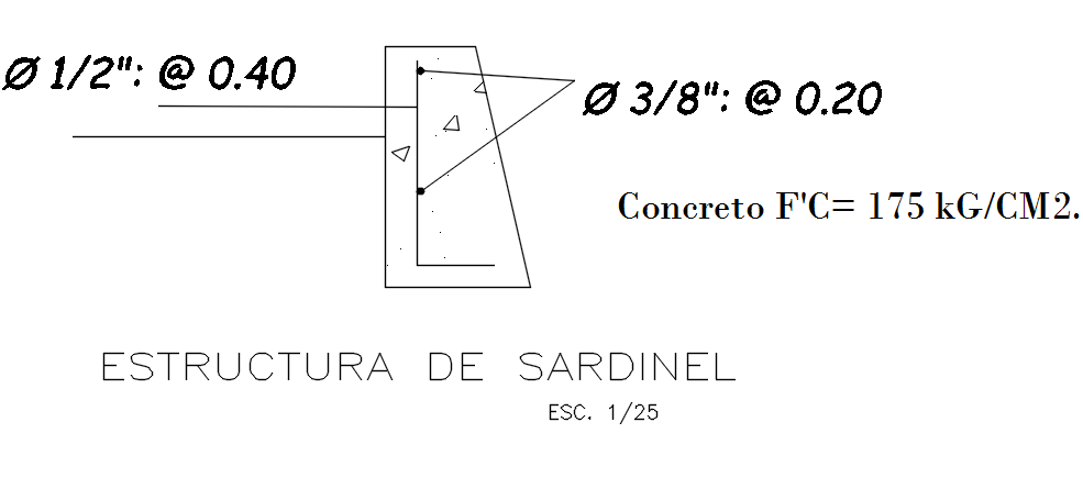 Concert section plan detail dwg file