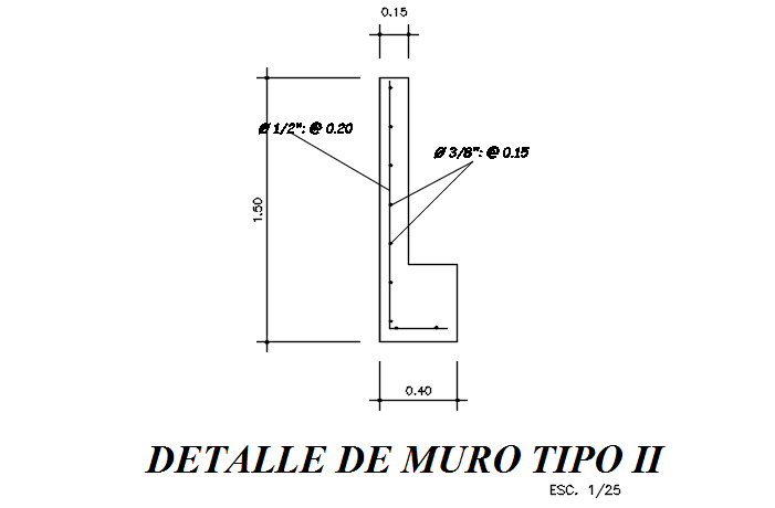 Concert section plan detail dwg file