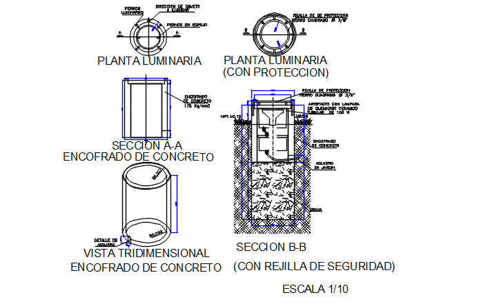 Construction detail dwg file