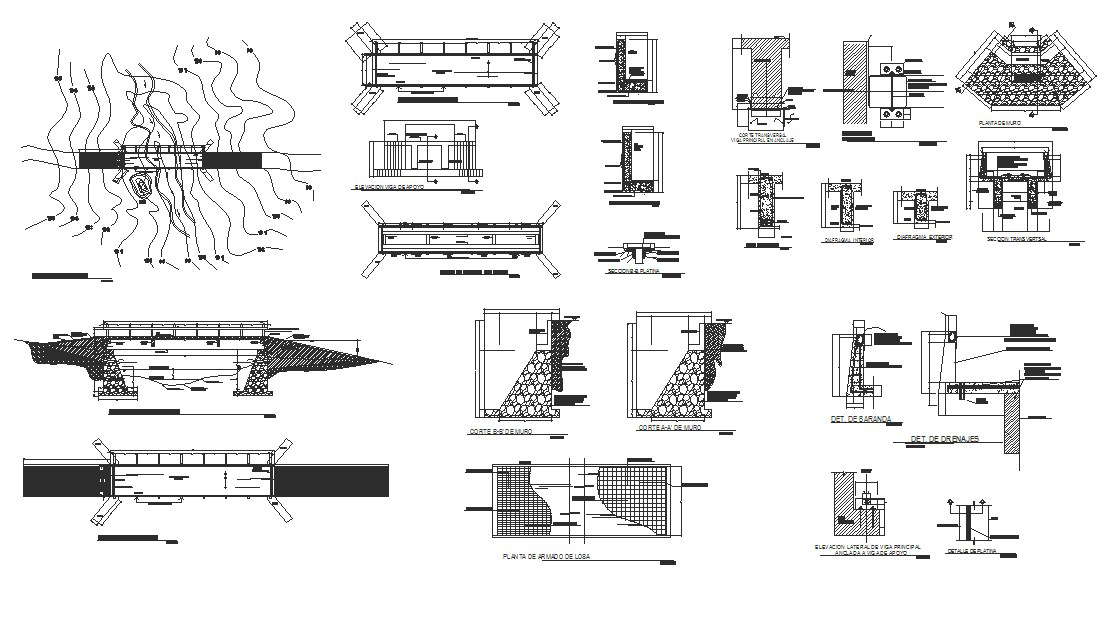 Construction detail in Autocad
