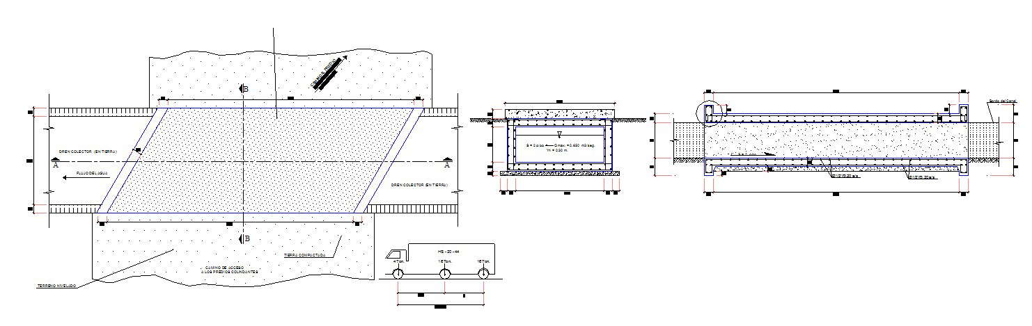 Construction detail in dwg file