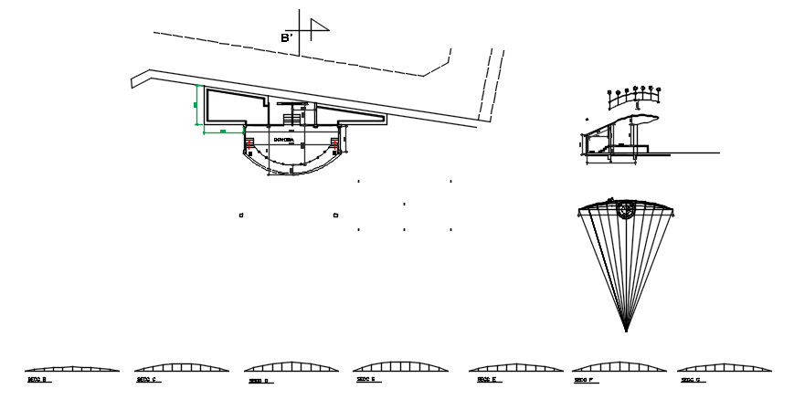 Construction plan detail dwg file