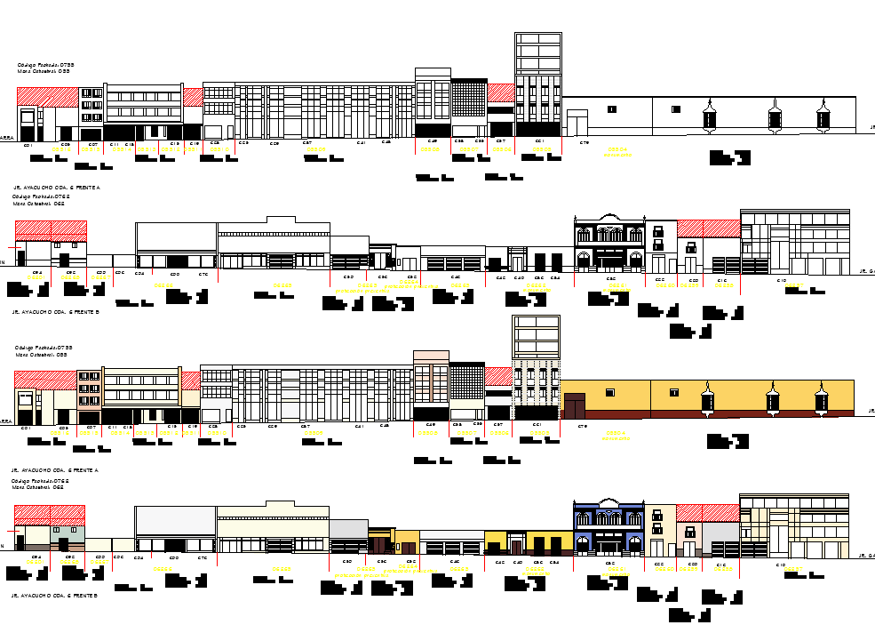 Corporate Building elevation design
