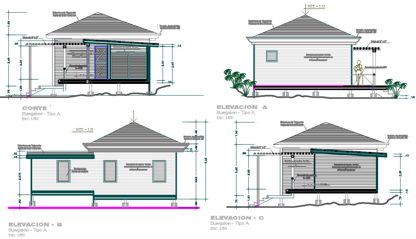 Creating Detailed House Elevation and Section Drawings