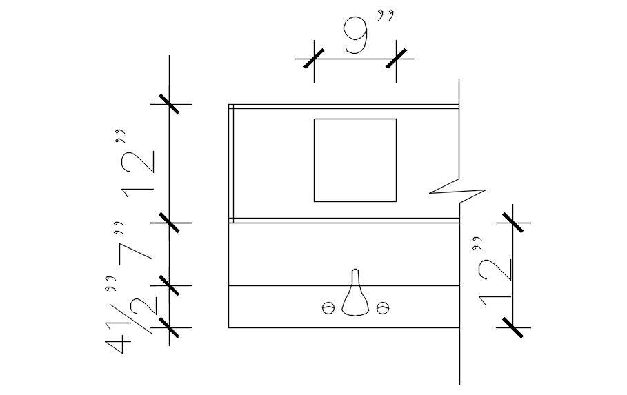 Cross Section DWG CAD Block for AutoCAD Design Layouts