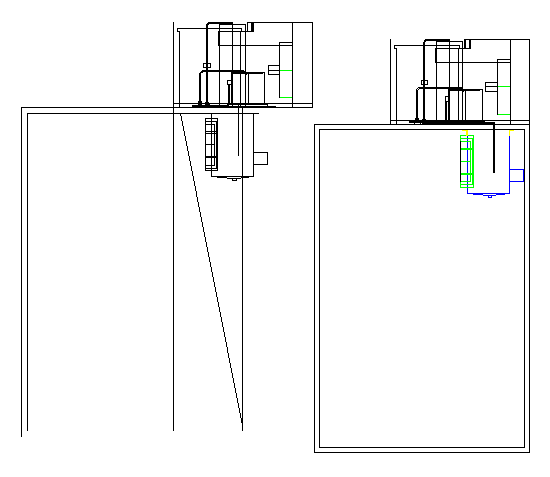 Cultural hall architecture project dwg file