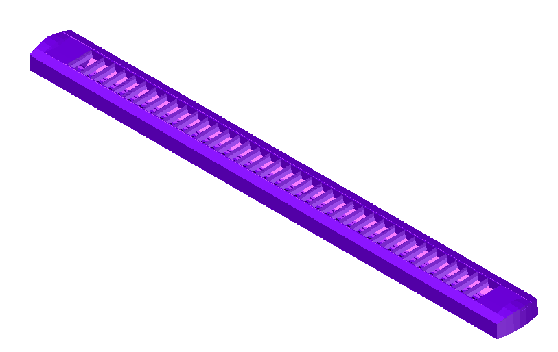 DTI_type_1_Beta_1x35W electrical design 3d view dwg file