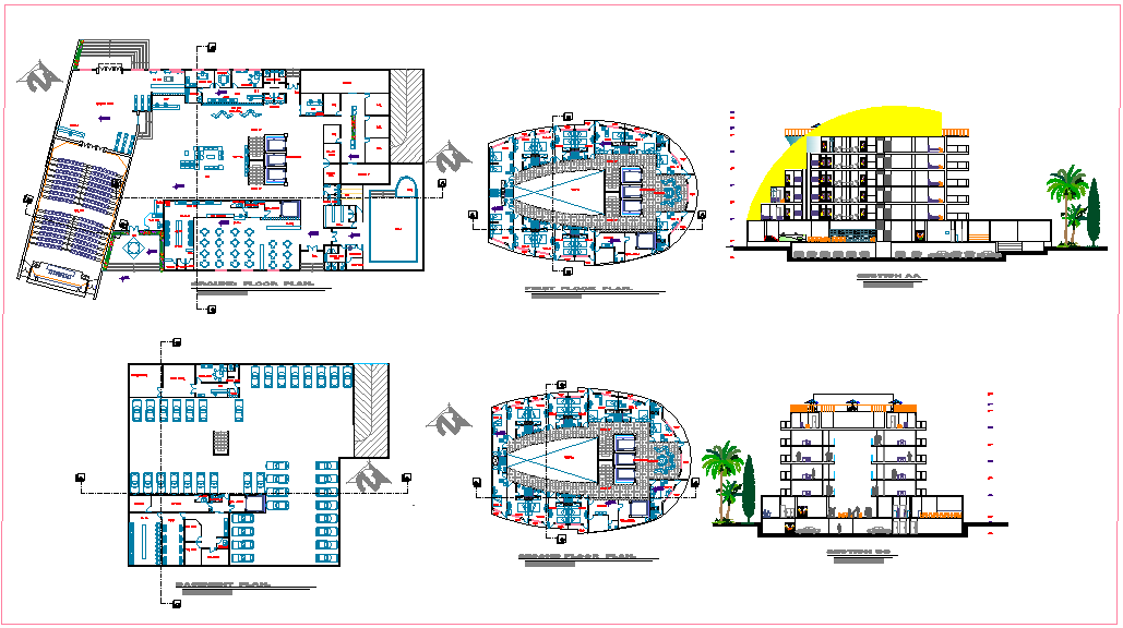 Design creation of hotel