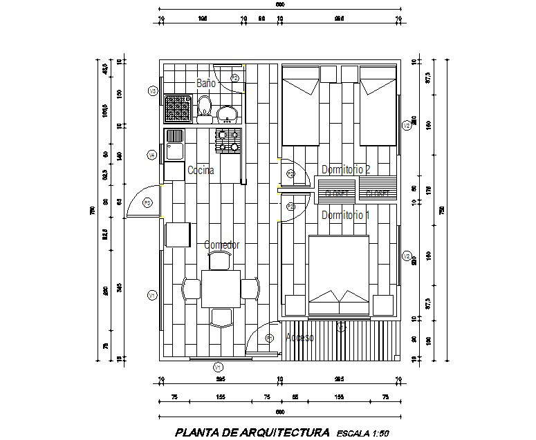 Design holiday cabin plan detail dwg file