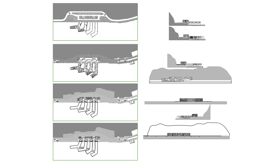 Design of Commercial center dwg file